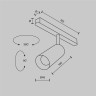 Трековый светильник MAYTONI FOCUS LED TR032-4-5W3K-M-DS-BW